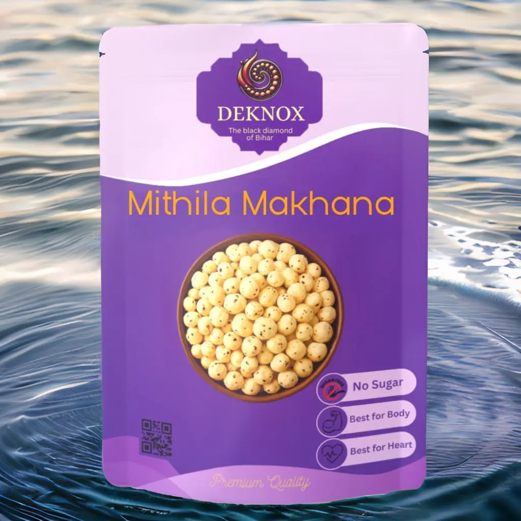 Deknox Premium Makhana – Natural & No Sugar | Best for Body & Heart – 100g